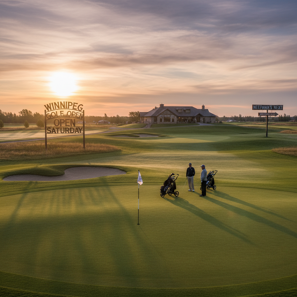 Winnipeg golf courses open Saturday. Neepawa's next.