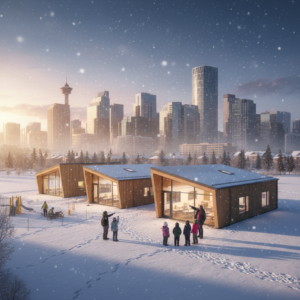Calgary's building schools for 40 kids. Here's why.