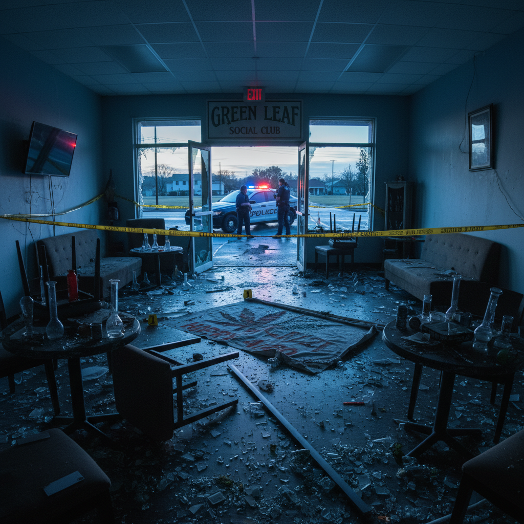 They raided your weed club the day after 4/20. Seriously?