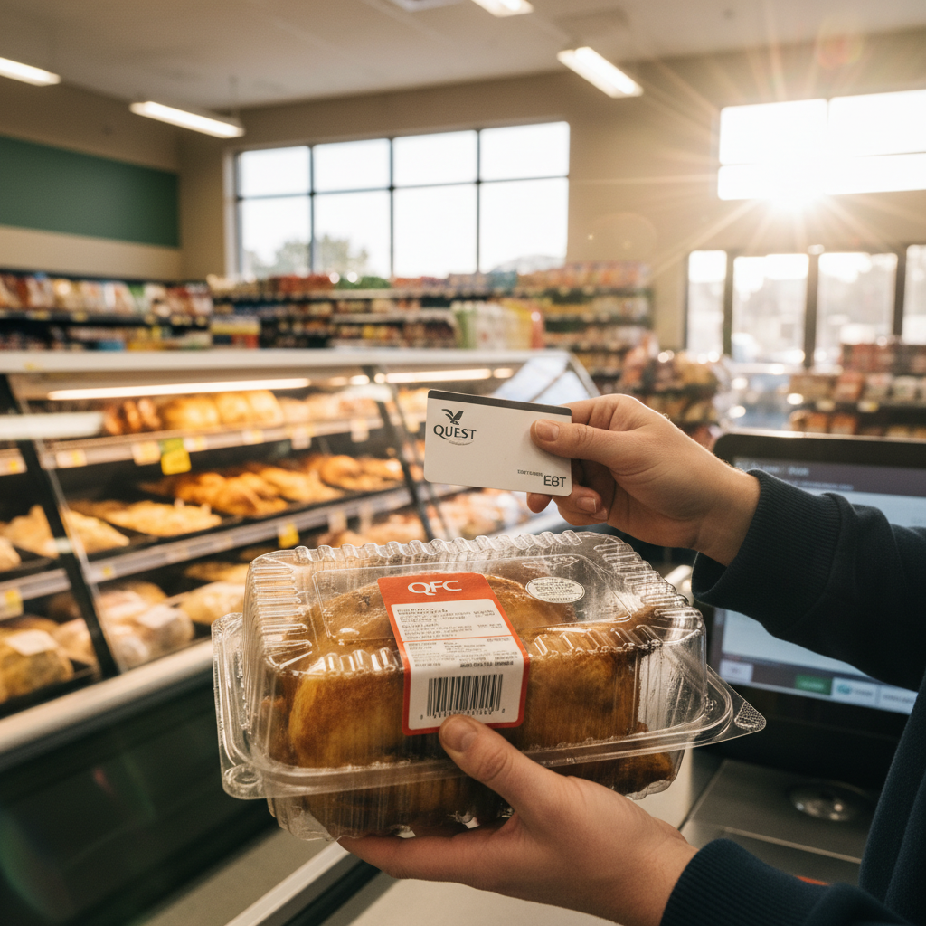 Your SNAP benefits might finally buy that QFC rotisserie chicken
