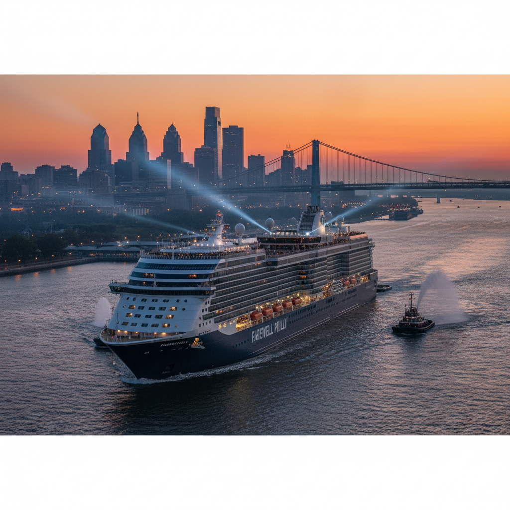 A cruise ship just left Philly after 20 years. Seriously.