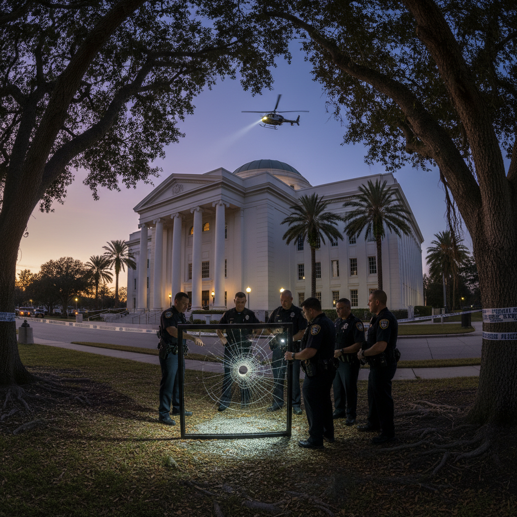 Someone BB-gunned Clearwater's Scientology HQ. Seriously?