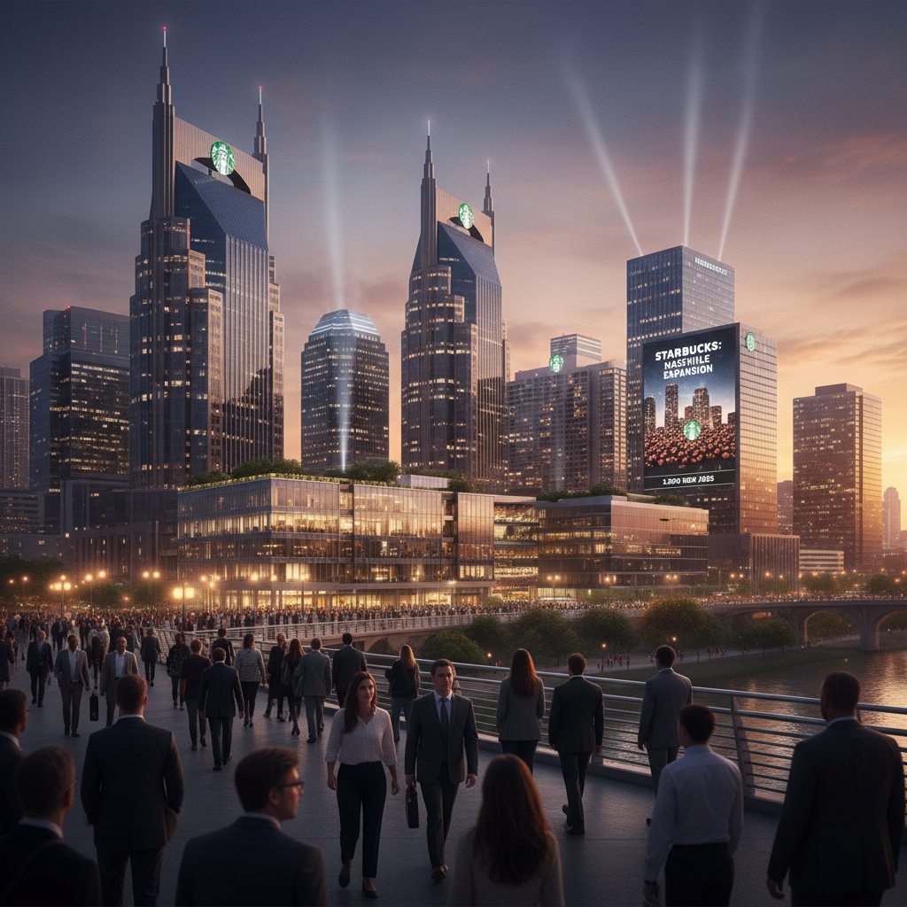 Starbucks just dropped 2,000 new jobs on Nashville. You ready?