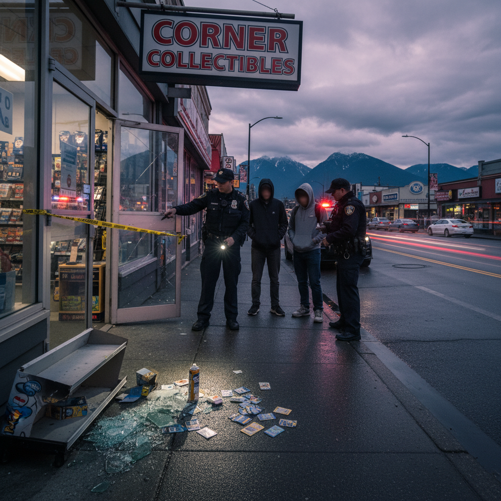 Did teens really use bear spray for Pokémon cards in Vancouver?