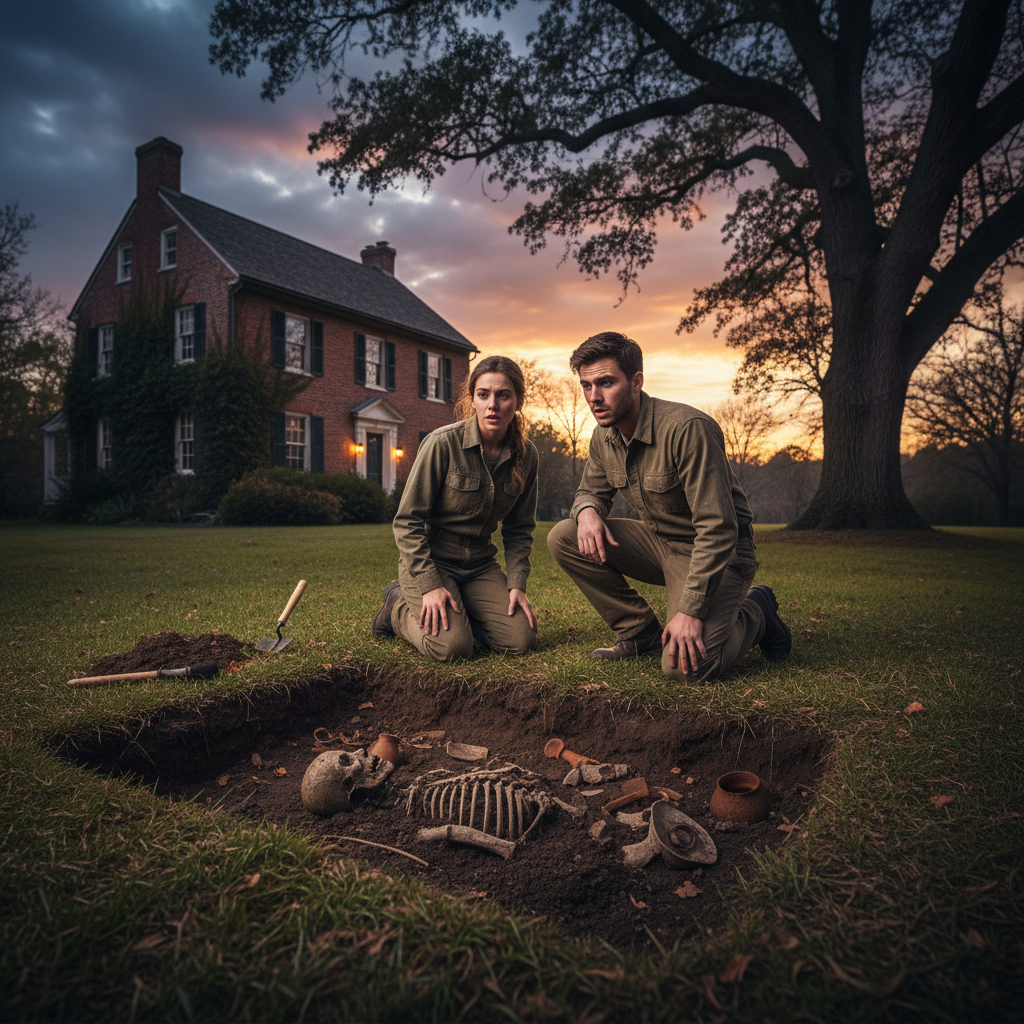 You just bought a house, now investigate ancestral remains?