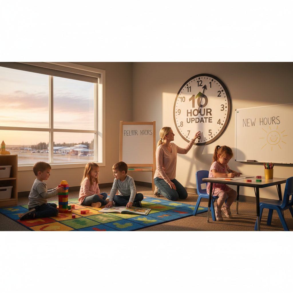 Your Melfort daycare bill is about to get a 10-hour update.