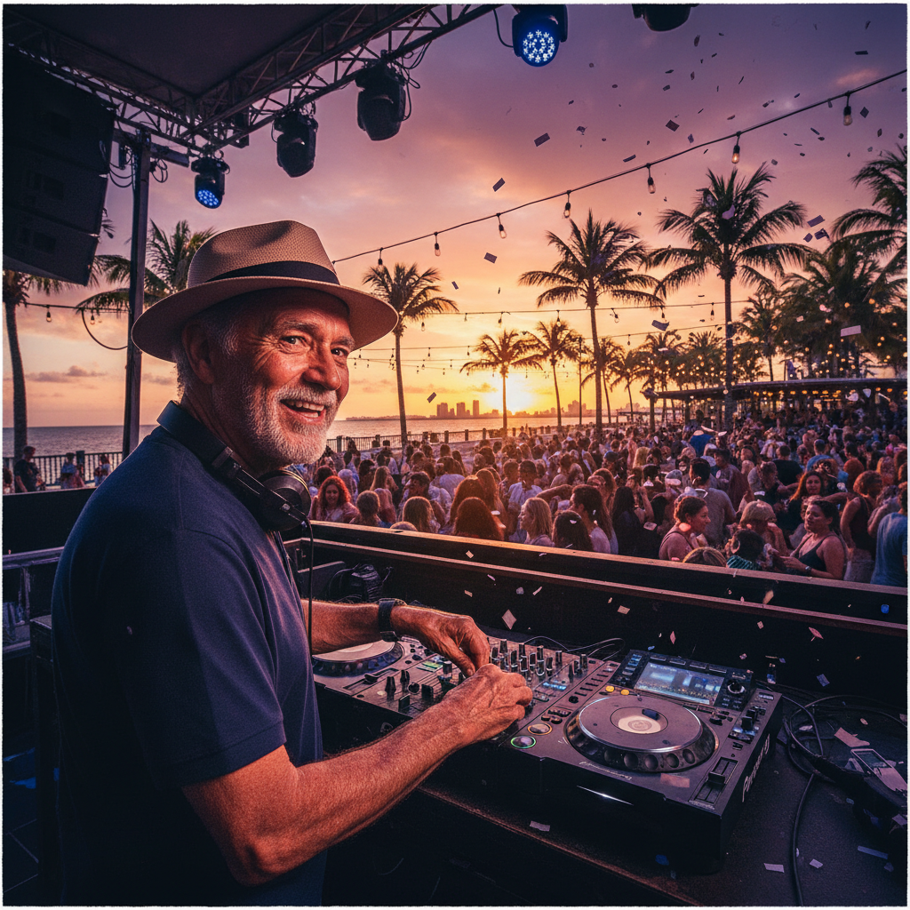 Your abuelo just started DJing in South Florida?