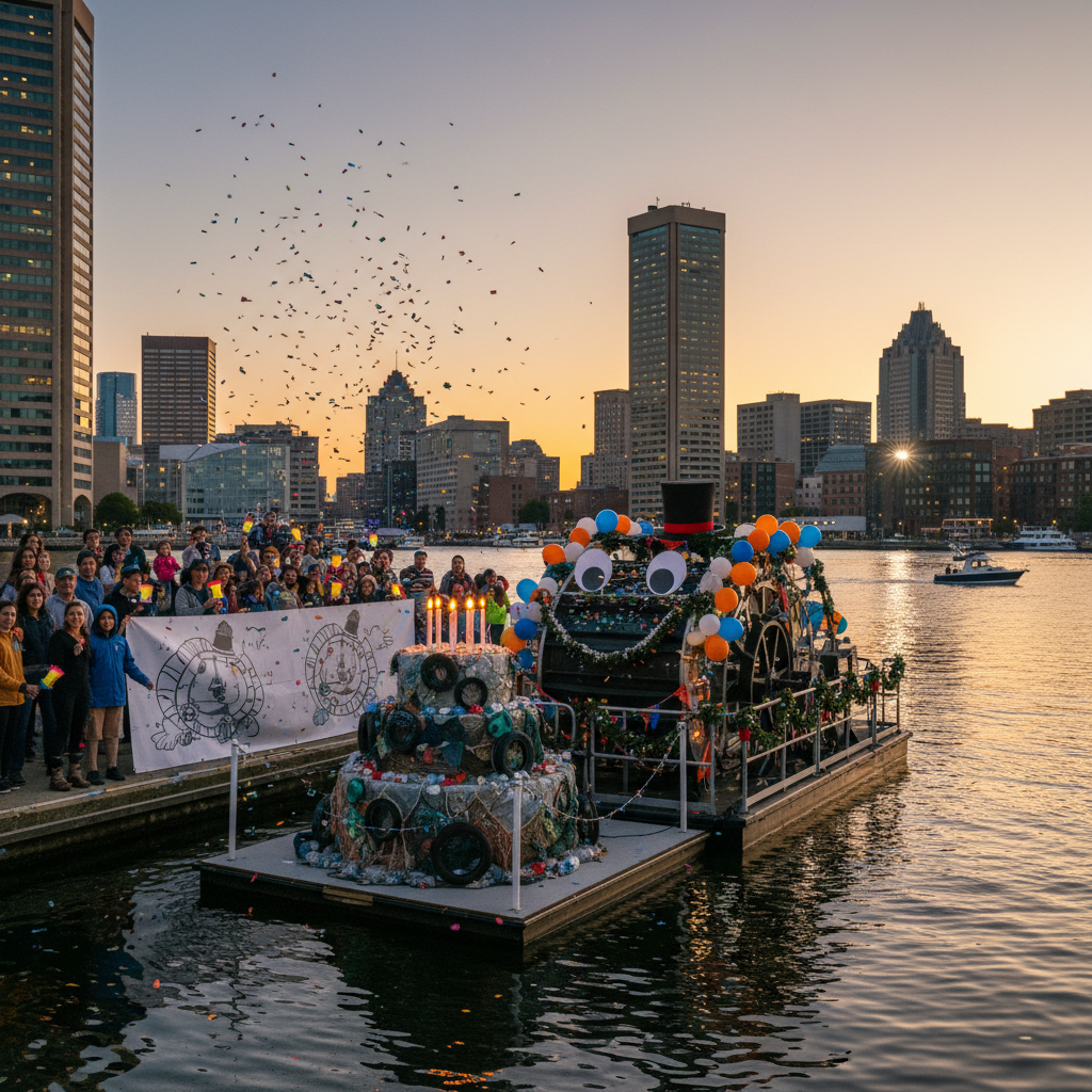 Your Baltimore legend Mr. Trash Wheel has a birthday bash this weekend