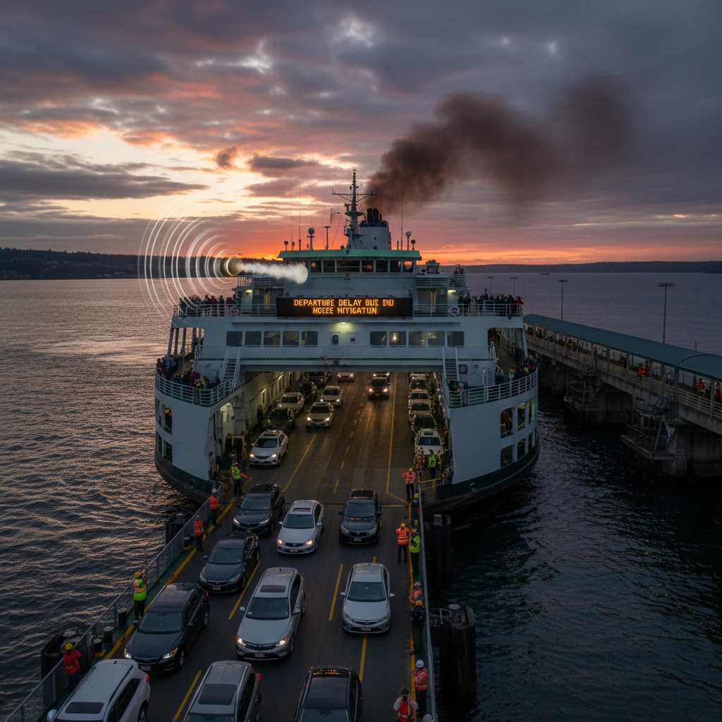 Your Fauntleroy ferry commute is about to get louder