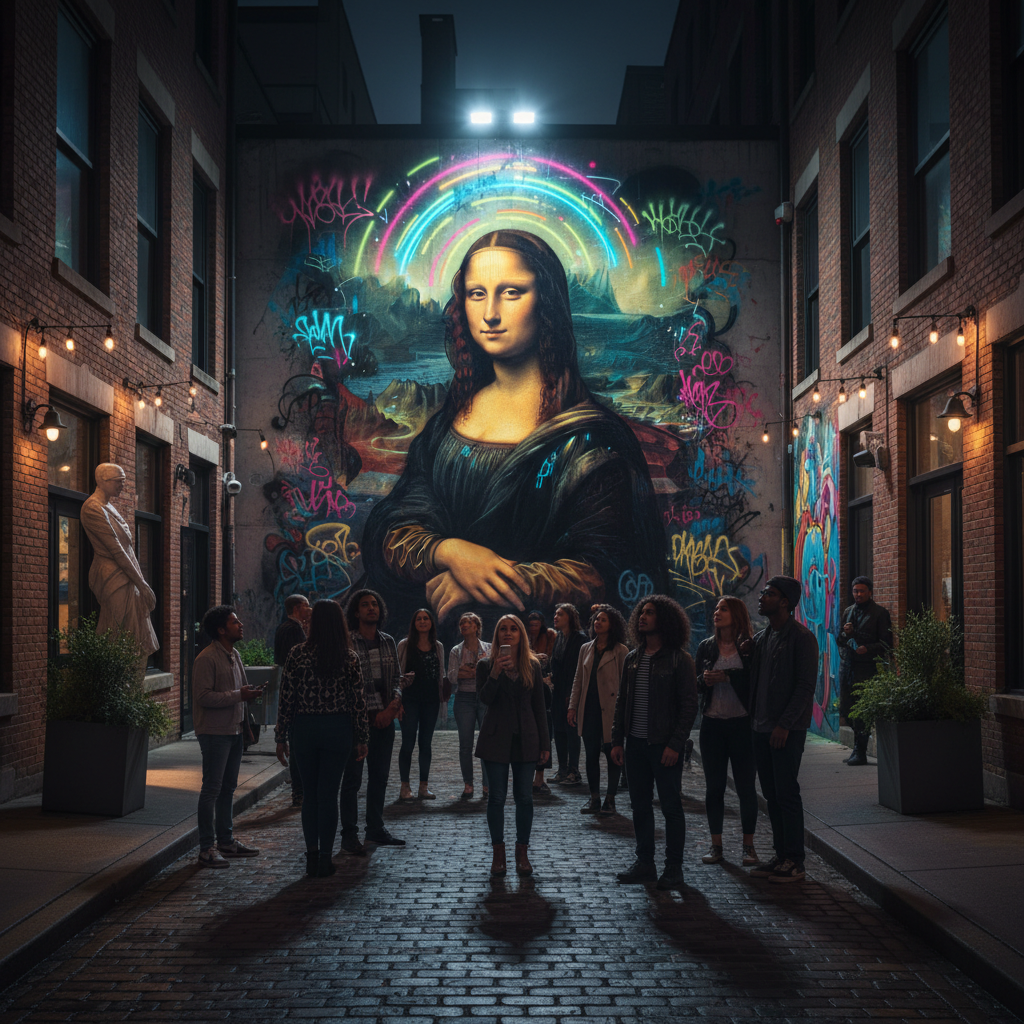 Your Mona Lisa just got a Short North glow-up