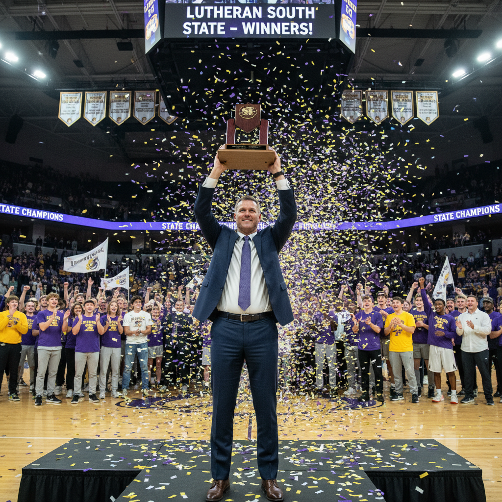Your old coach just won big for Lutheran South.
