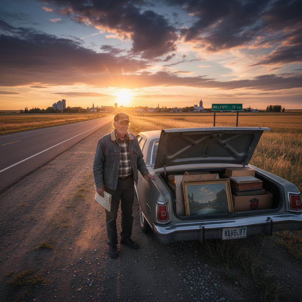 Your grandpa drove 700 km to Melfort. Here's why.