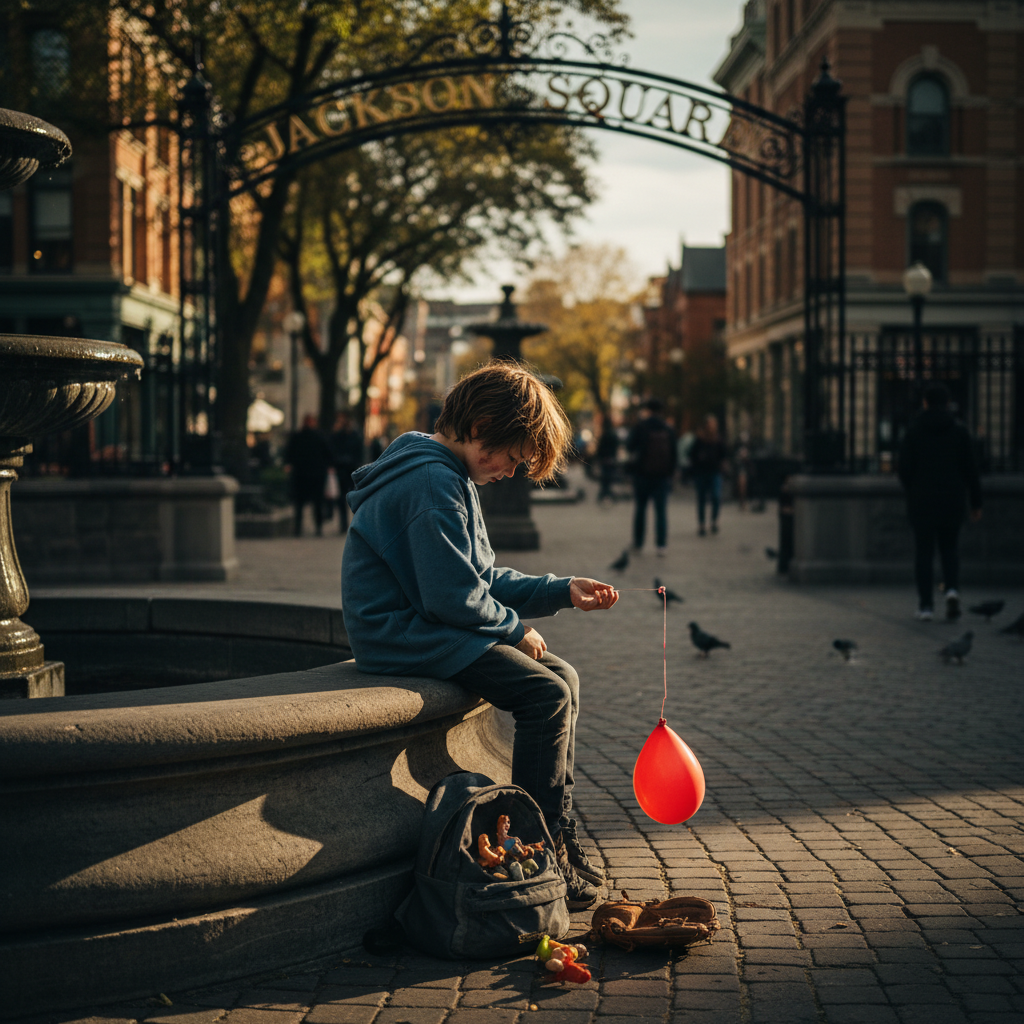Your heart just dropped for a Hamilton kid at Jackson Square.