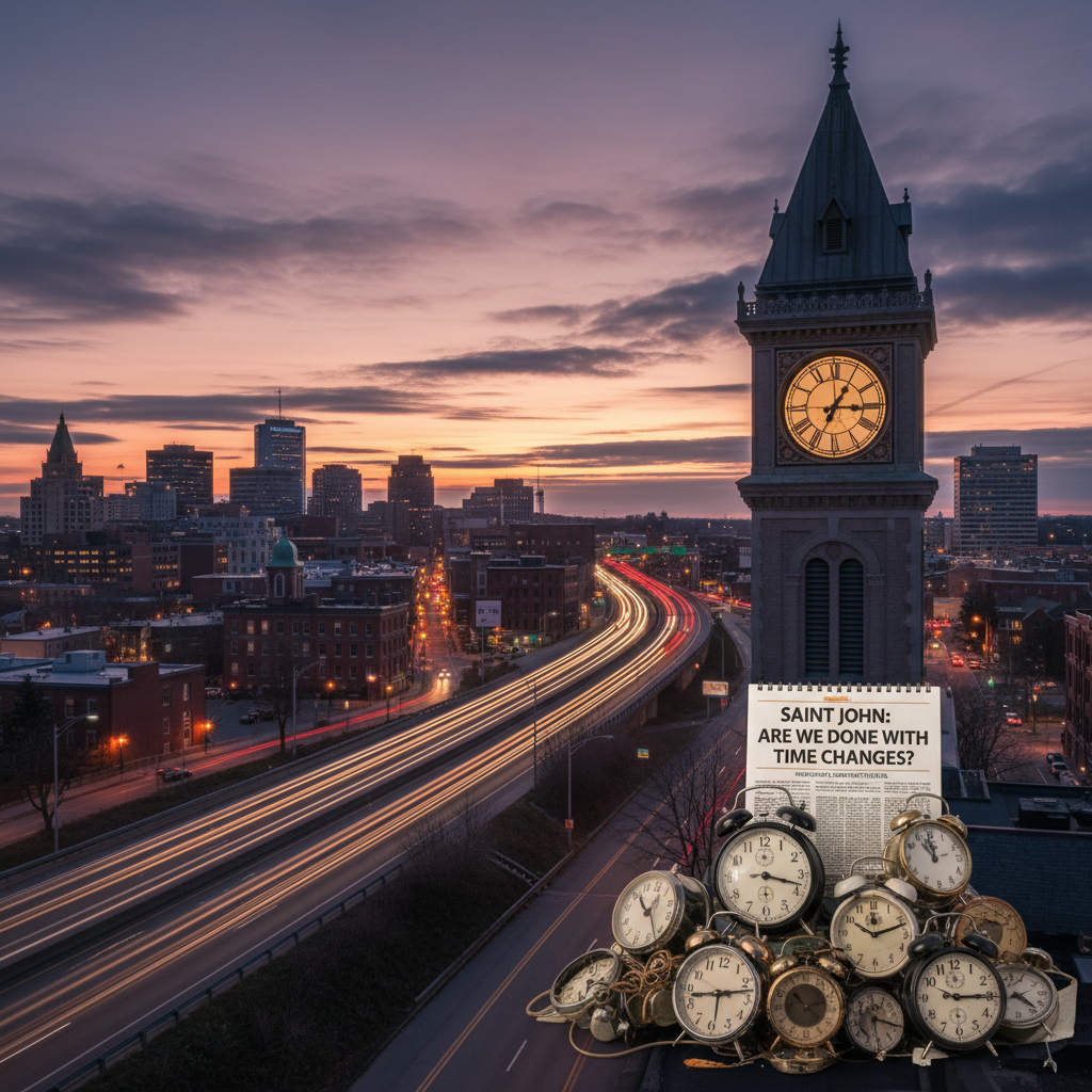 Saint John, are we finally done with time changes?