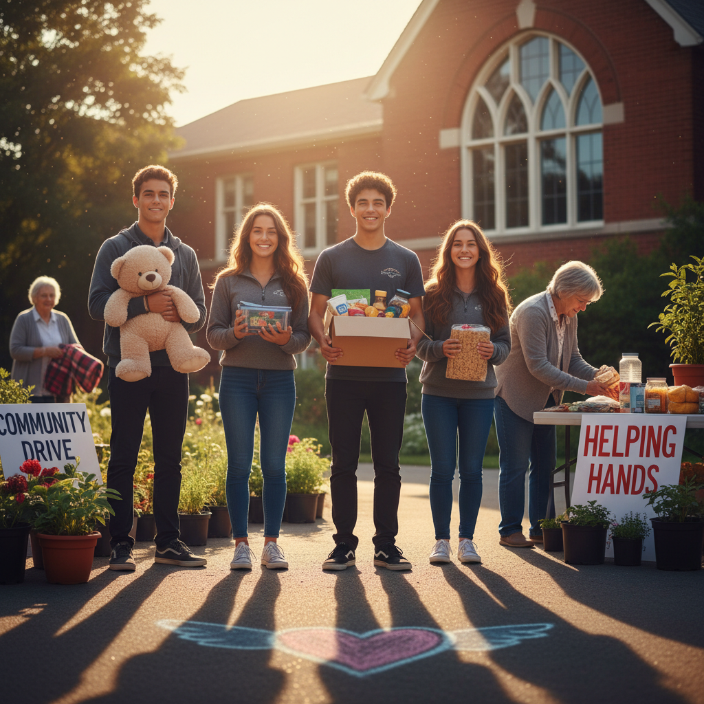 Ces jeunes de John Rennie ont un cœur en or.