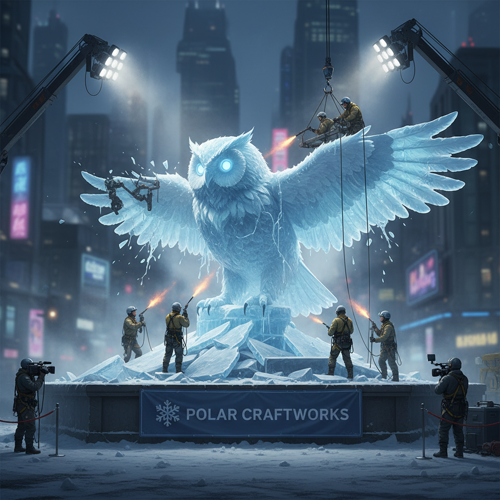 Drake's ice owl got shut down. Your local company made it.