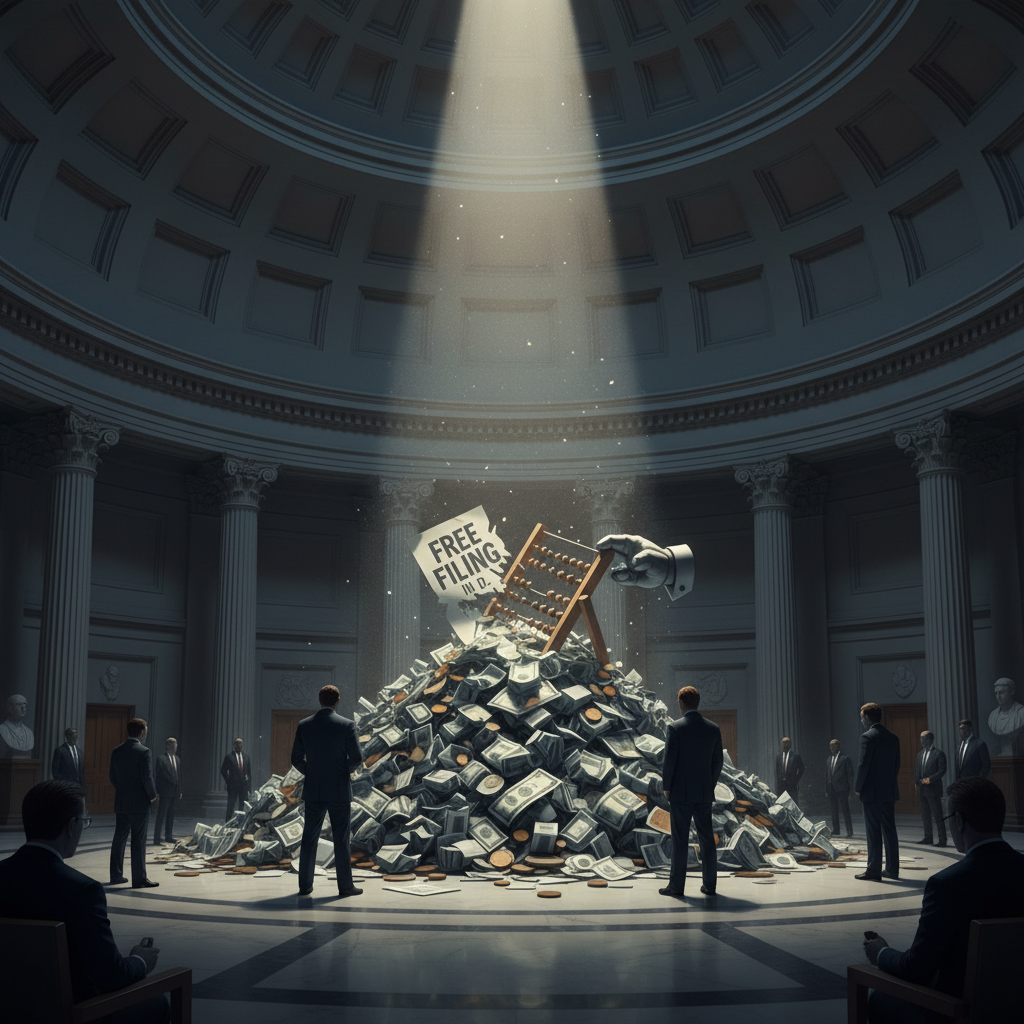 Guess how much tax companies spent to kill free filing in D.C.