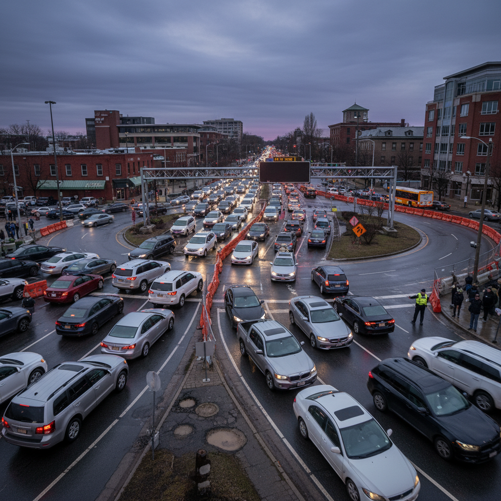 Crestwood's traffic circles are still a mess on Liggett Avenue