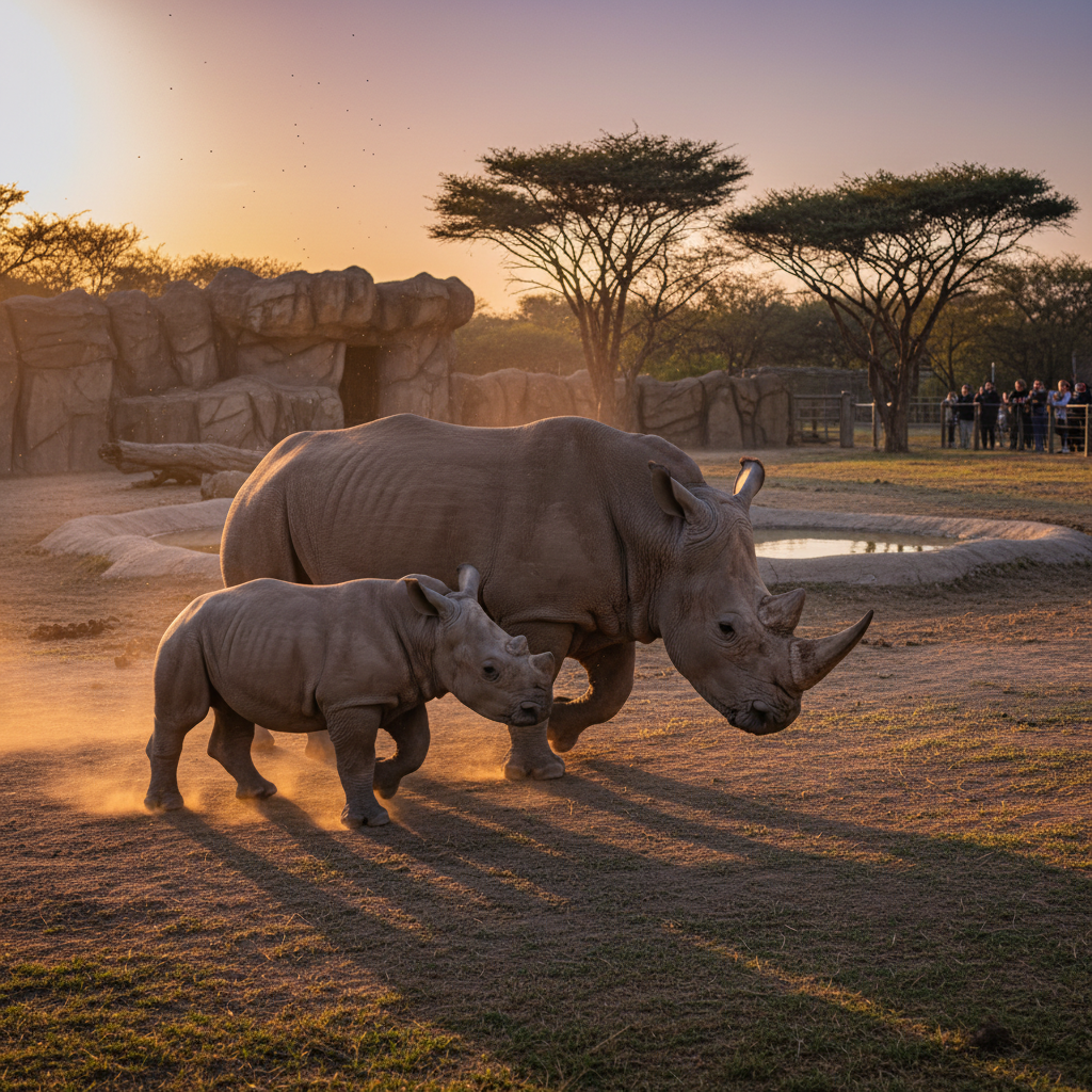 Your Lincoln Park Zoo baby rhino has a name!