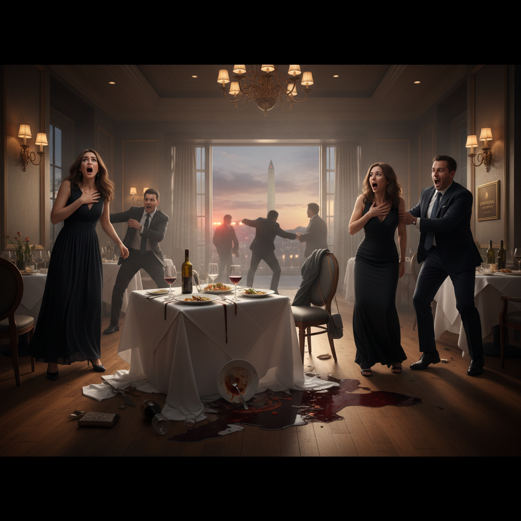 Your D.C. dinner almost became a nightmare.