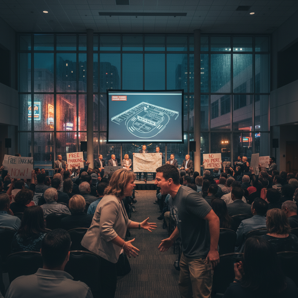 Jacksonville is fighting over parking. Seriously.