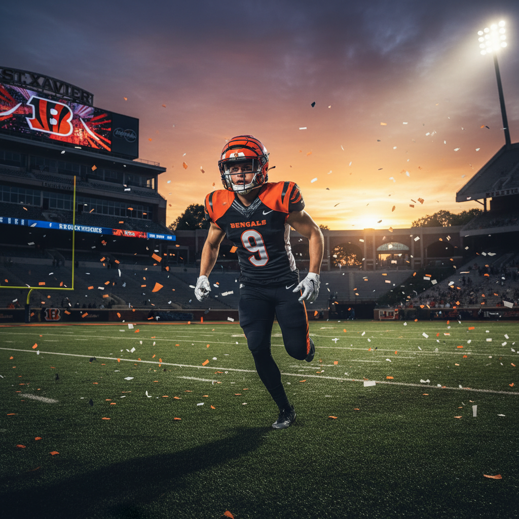 Your Bengals just drafted a St. Xavier hero. Guess who?