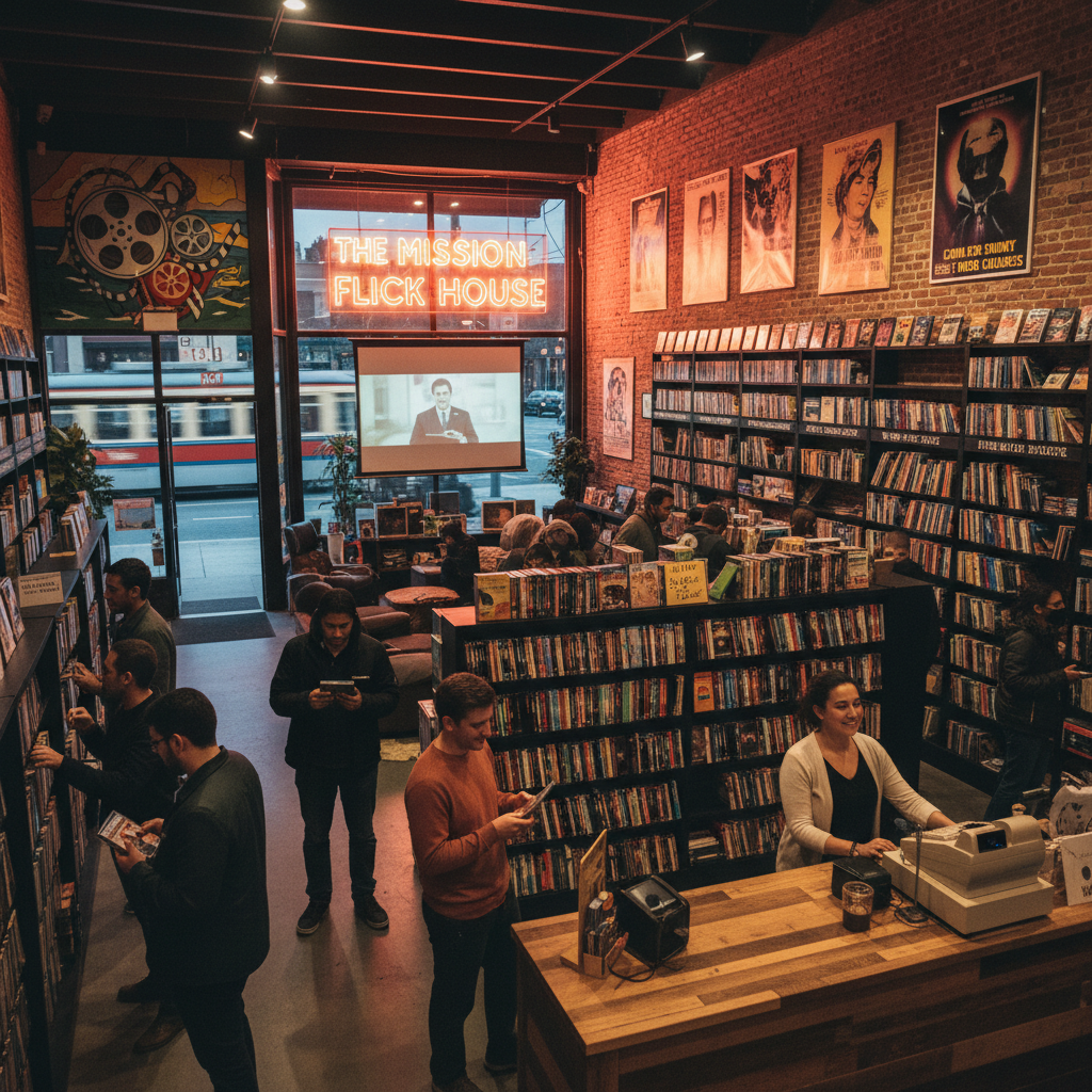Your new favorite video store just opened in the Mission!