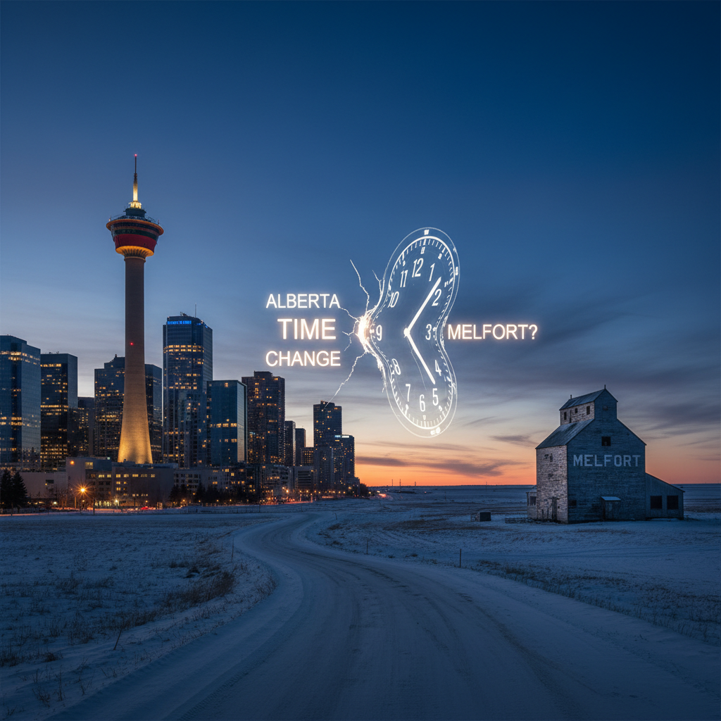 Alberta is changing its time. What about Melfort?