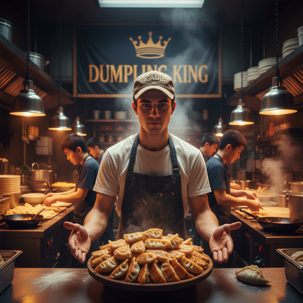 This Acadia student went from broke to dumpling king.