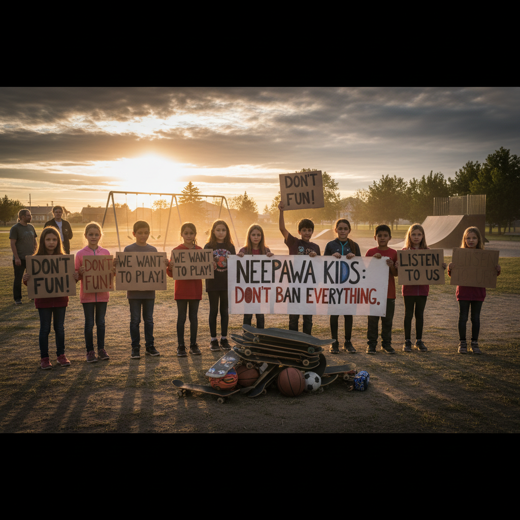 Neepawa kids are telling us "don't ban everything." Here's why.