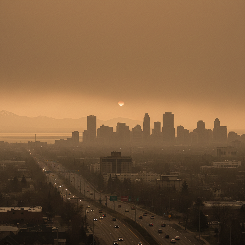 That brown haze over Salt Lake City is worse than you think.