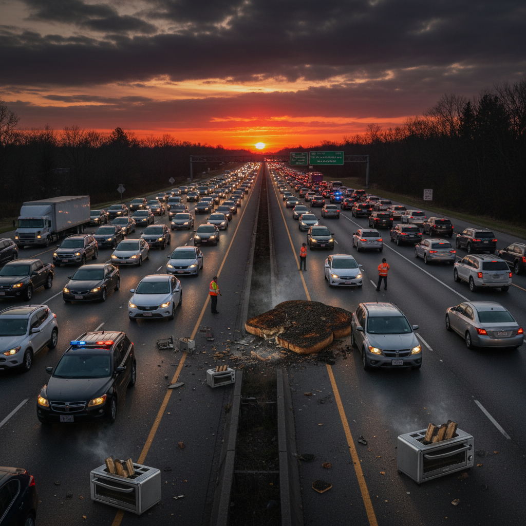 Your commute is toast: Highway 172 is a mess.