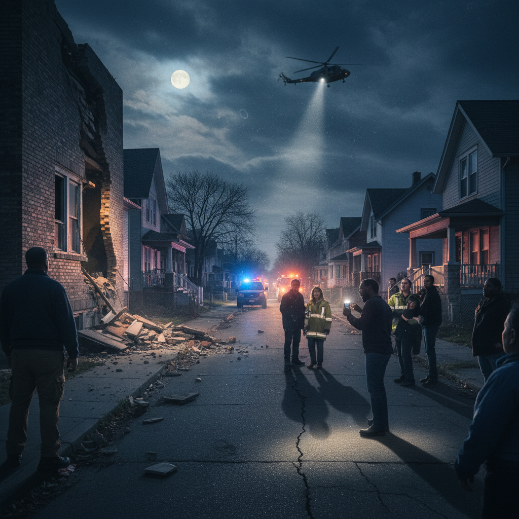 Did you feel that 2.9 magnitude rumble in Brightmoor?