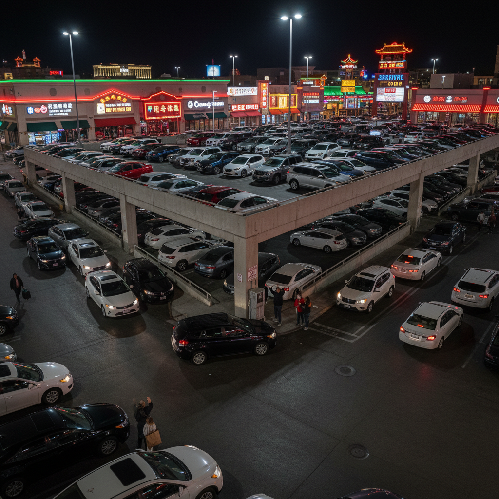 Your parking pain in Vegas Chinatown is real, and it's getting worse.