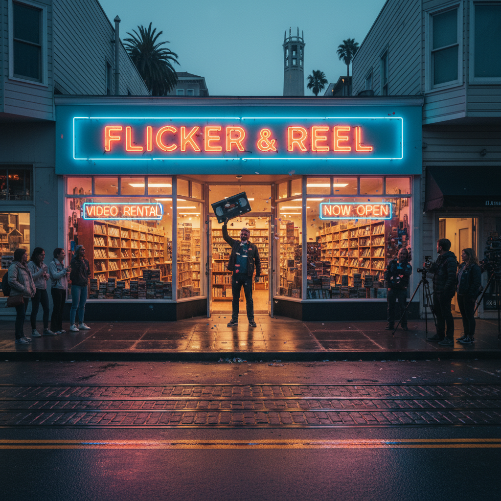 Someone just opened a video store in North Beach. Seriously.