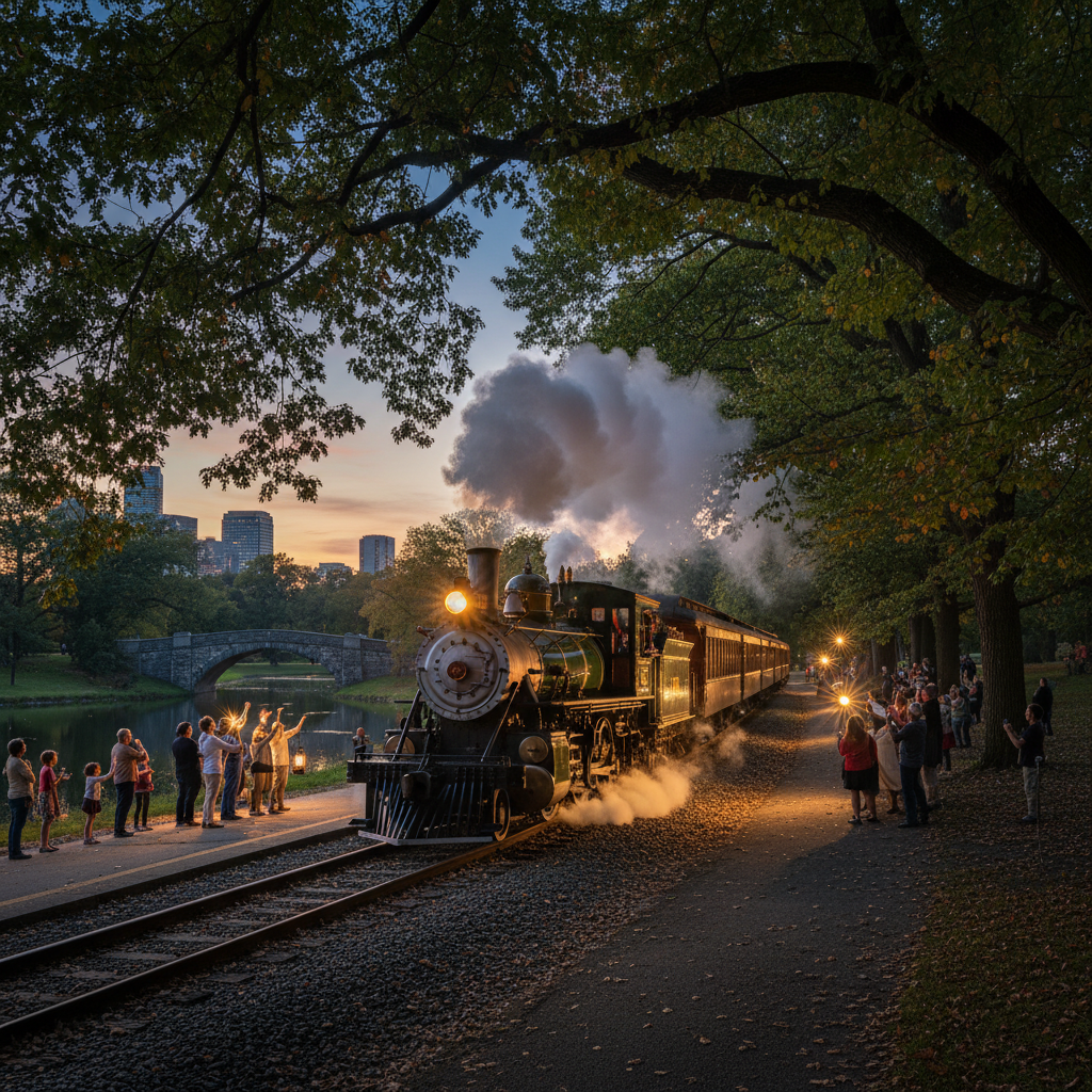 Your old train in Centennial Park is finally riding again