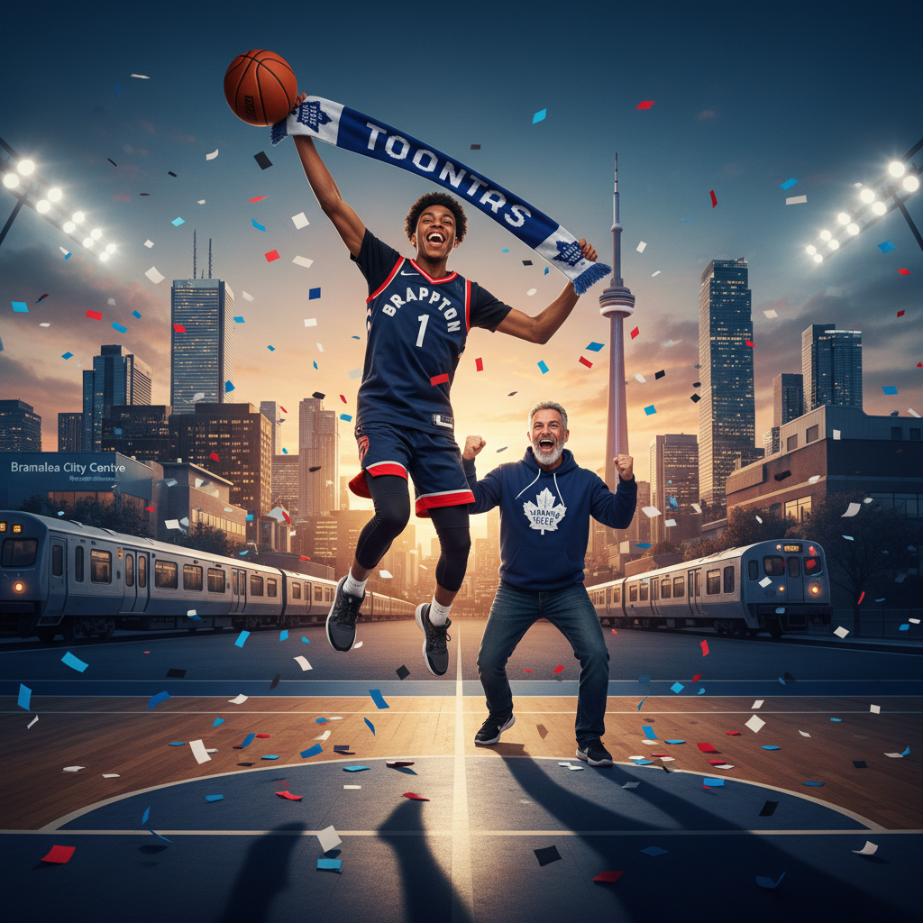 A Brampton kid just joined the Raptors. Your Leafs fan is hyped.