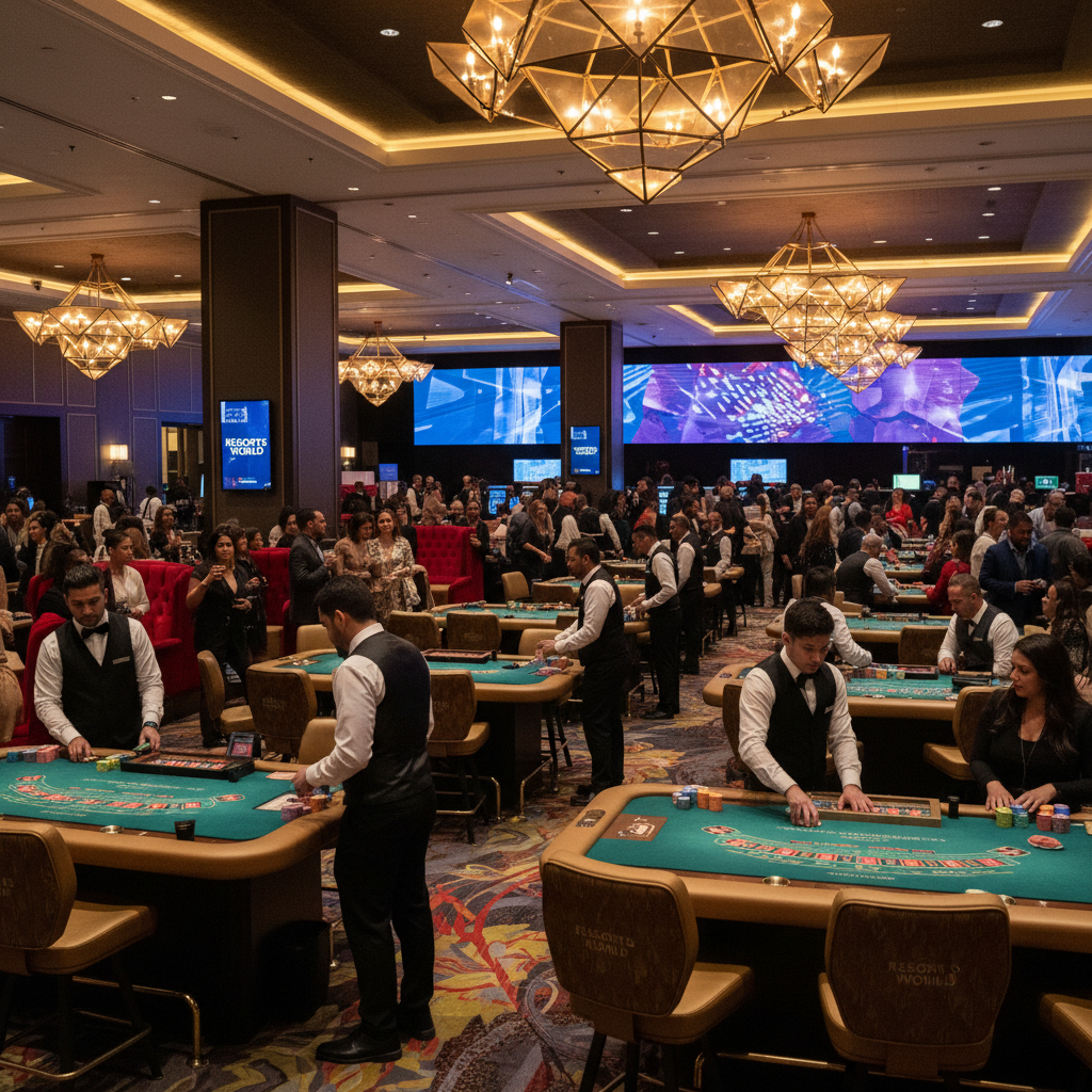 Queens just got real tables at Resorts World. Are you ready?