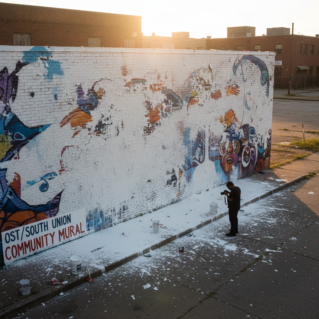 Your OST/South Union mural got whitewashed. What happened?