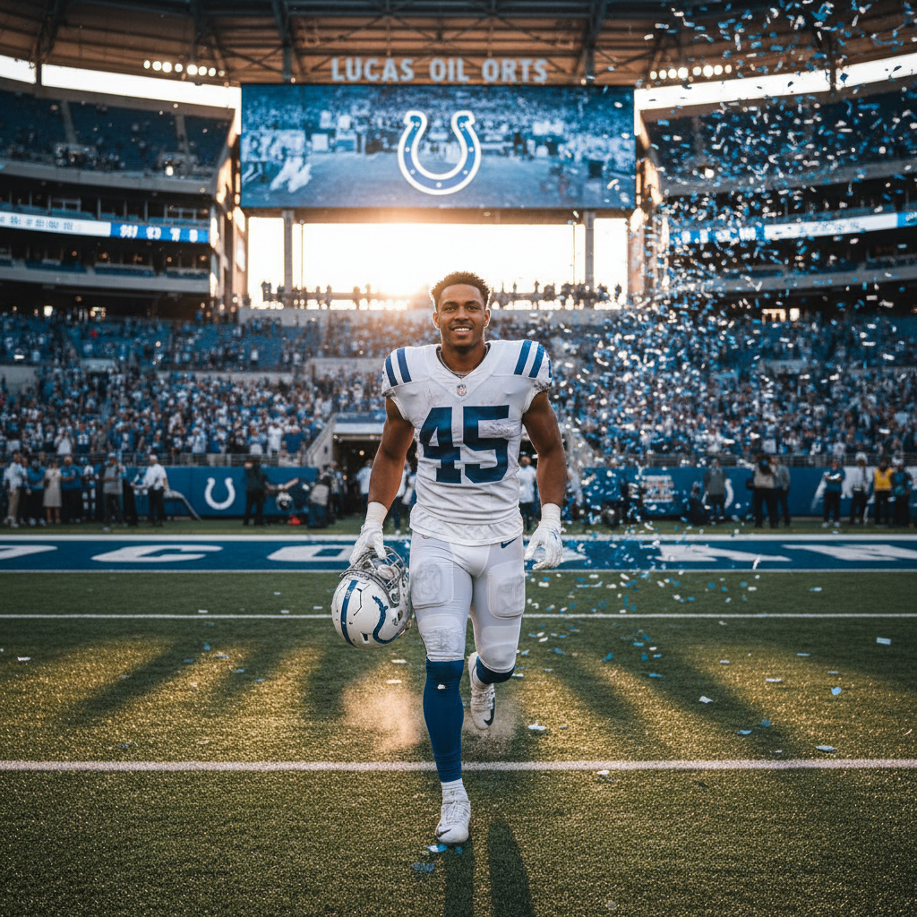 Greenwood's Caden Curry is coming home to your Colts