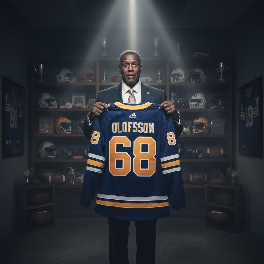Thurman Thomas wants an Olofsson jersey. Are you kidding me?