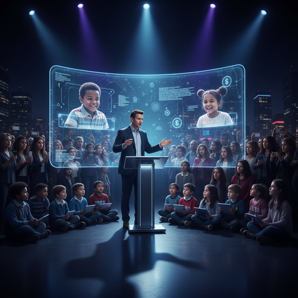 Kinew wants billions from tech. For the kids. Your kids.