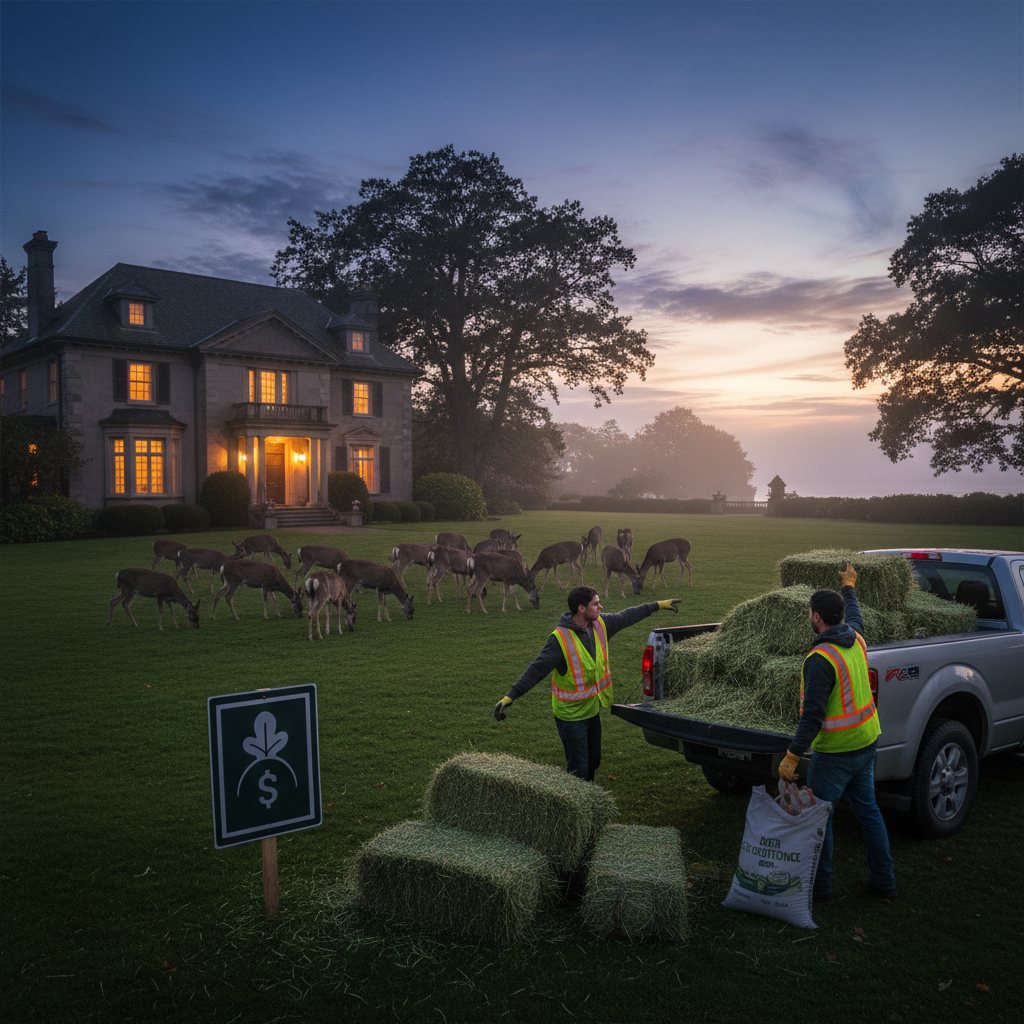 Oak Bay just paid for your deer problem.
