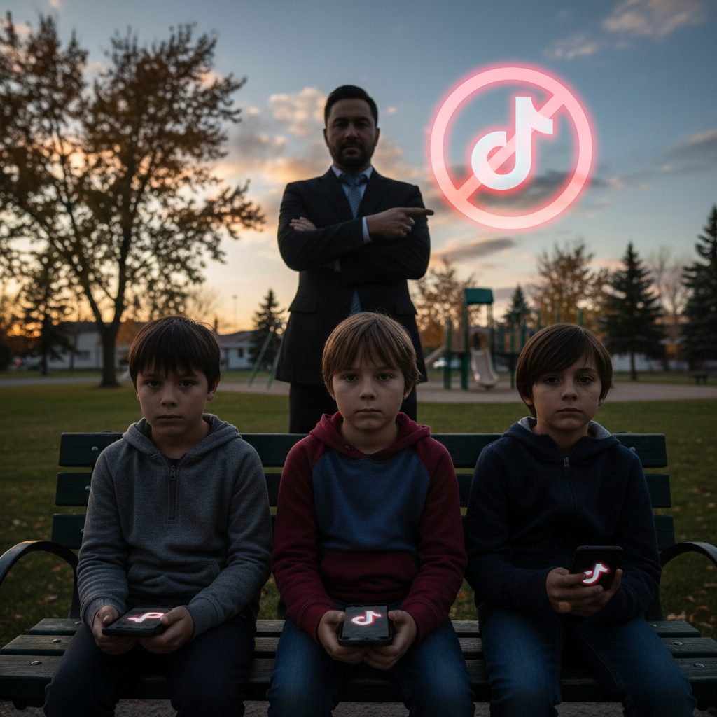 Kinew's plan could ban TikTok for your Portage kids.
