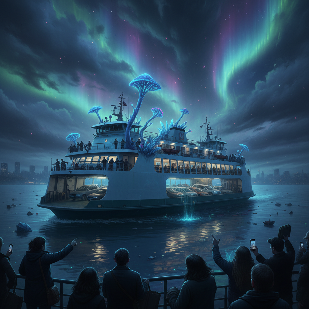 Your ferry commute just got weird. What happened?