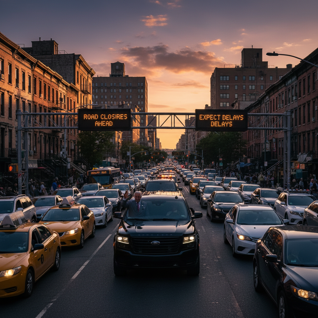 King Charles is in Harlem. Are you ready for the traffic?