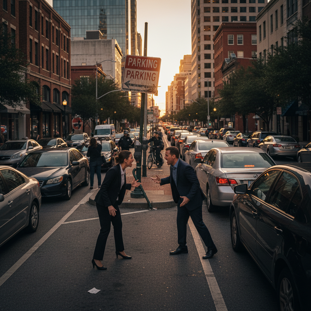 Jacksonville's fighting about parking. Seriously?