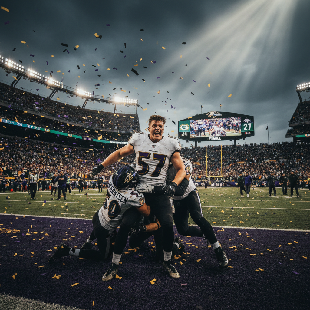 Green Bay's Evan Beerntsen just made the Ravens. Are you cheering?