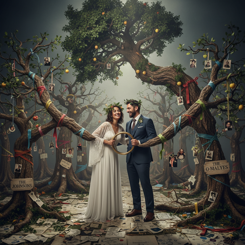 Eyrica and Anthony are getting hitched and your family tree just got messy