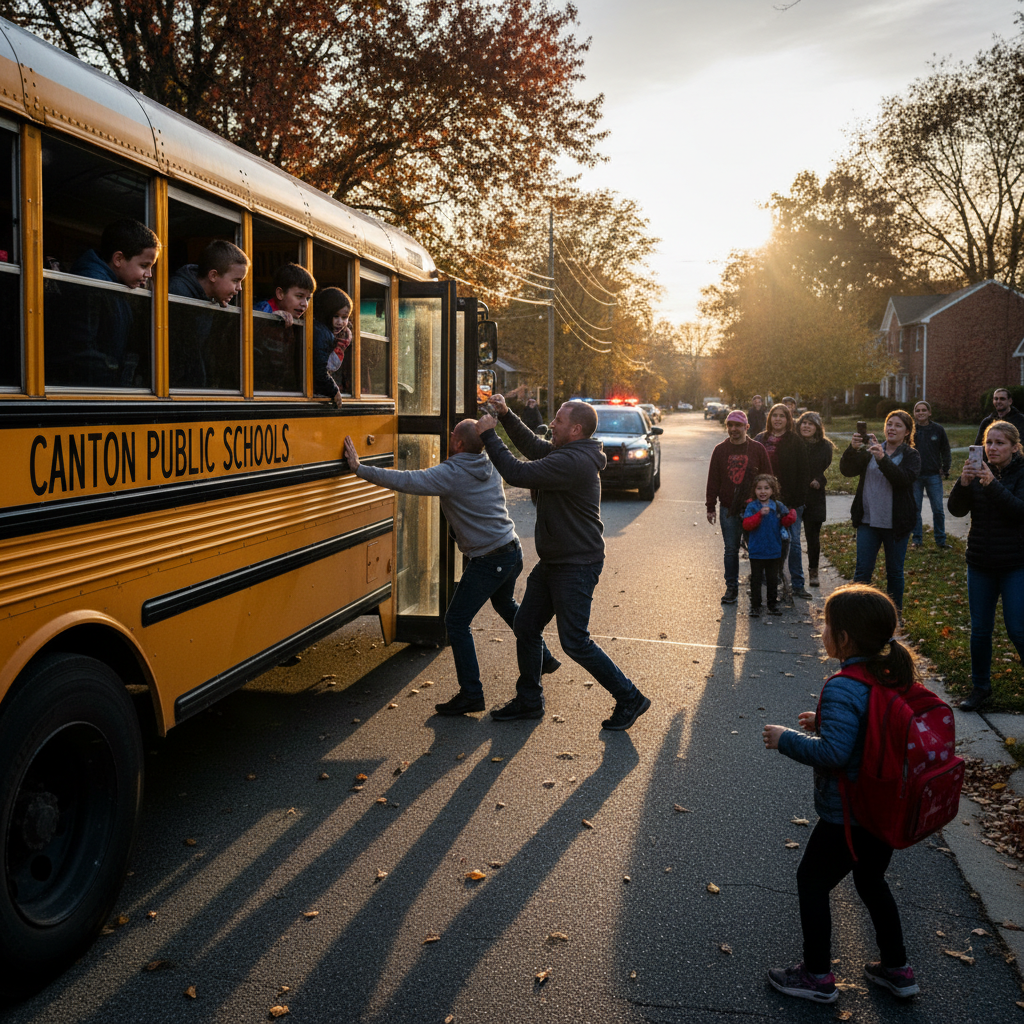 A parent just assaulted a school bus driver in Canton. What gives?